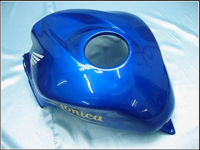 Amotopart 2007-2008 Honda CBR600RR Kit de carénage bleu et vert