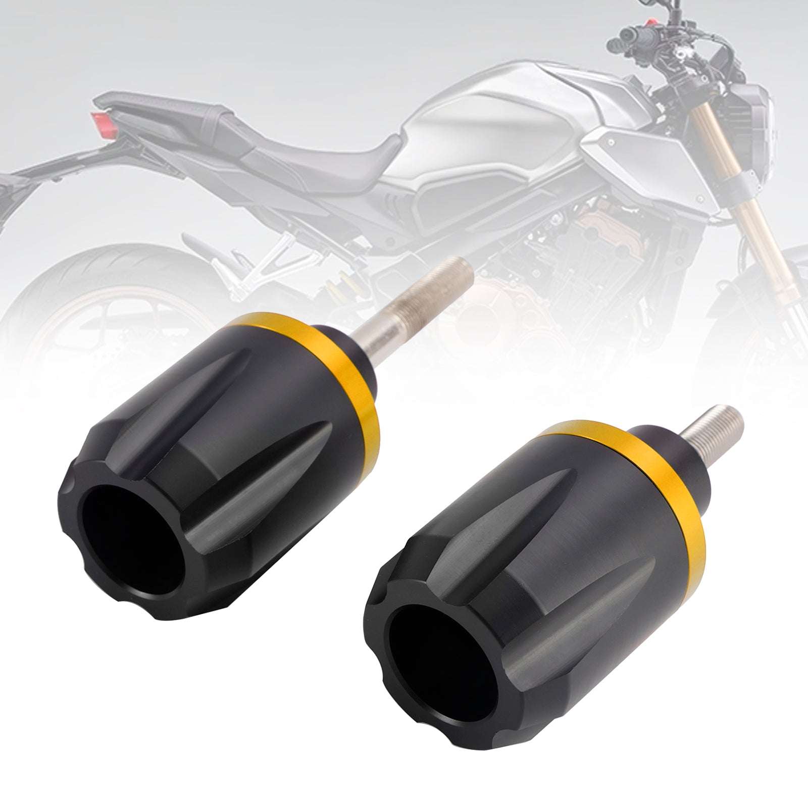 2019-2020 Honda Cb650R Cb 650 Cnc Anti-Crash Frame Sliders Protector Gold