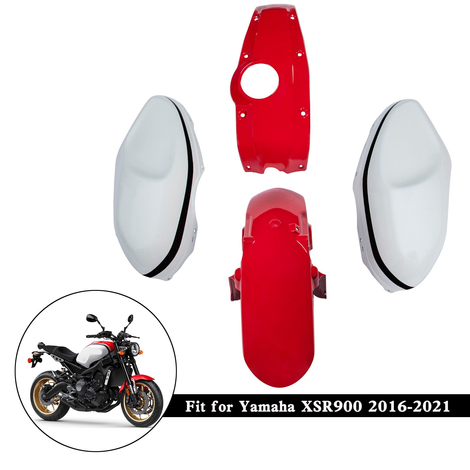 Amotopart 2016-2021 Yamaha XSR900 Fairing Kit