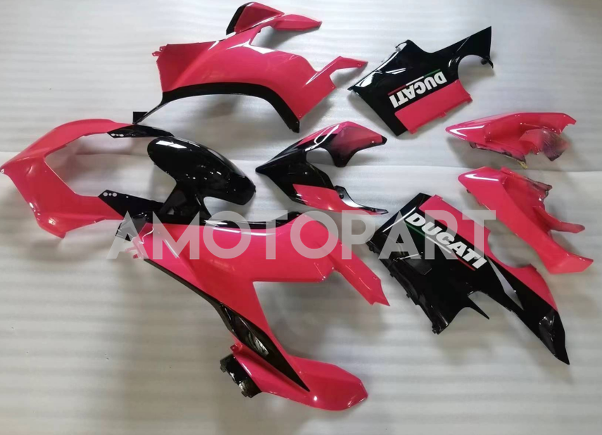 Amotopart Ducati 20-21 Panigale V4 V4S White Red Fairing Ki