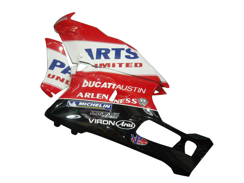 Amotopart 2003-2004 Ducati 999/749 Red Black White Blue Fairing Kit