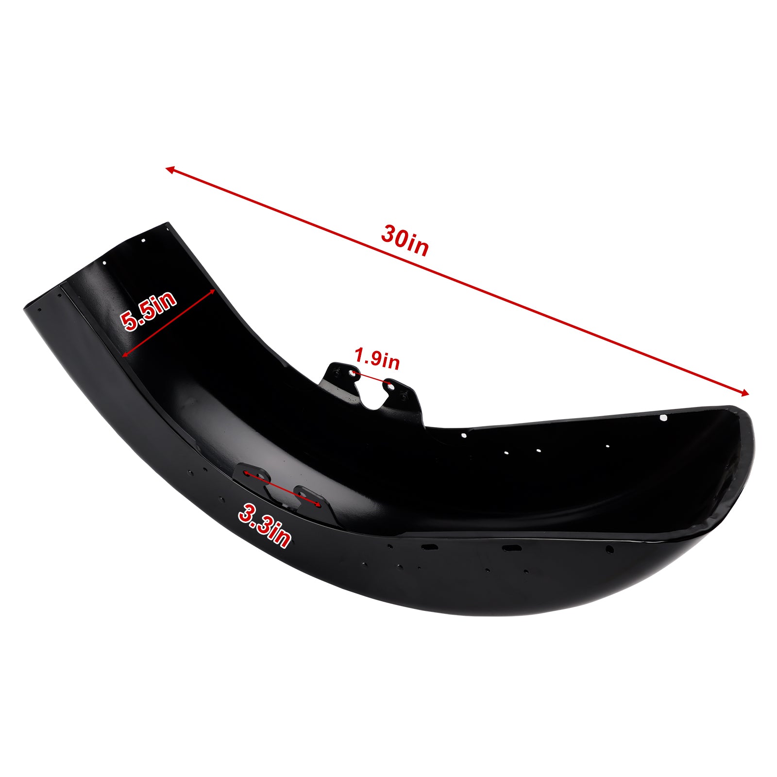 2014-2024 Harley Touring Electra Glide Ultra Limited Steel Front Fender Mudguard