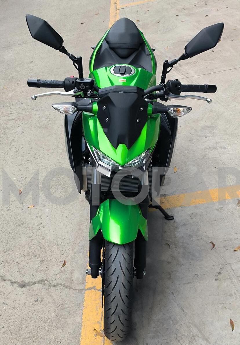 Amotopart 2025-2026 Kawasaki Z500 Green Fairing Kit