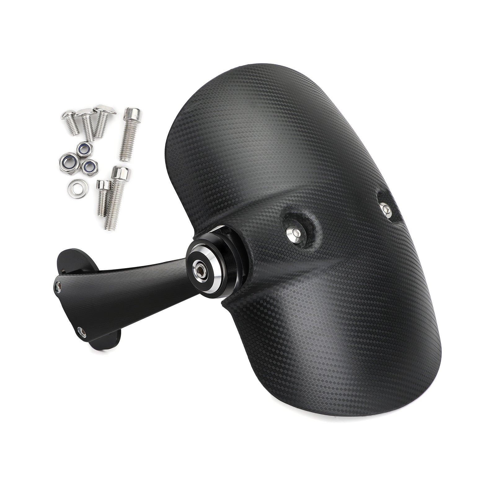 2014-2019 BMW R Nine T Motorrad Heck-Kotflügelreifen Reifen Hugger Fender Schwarz