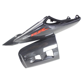 Amotopart 2006–2007 Honda CBR1000RR Kohlefaser-Verkleidungsset in Schwarz