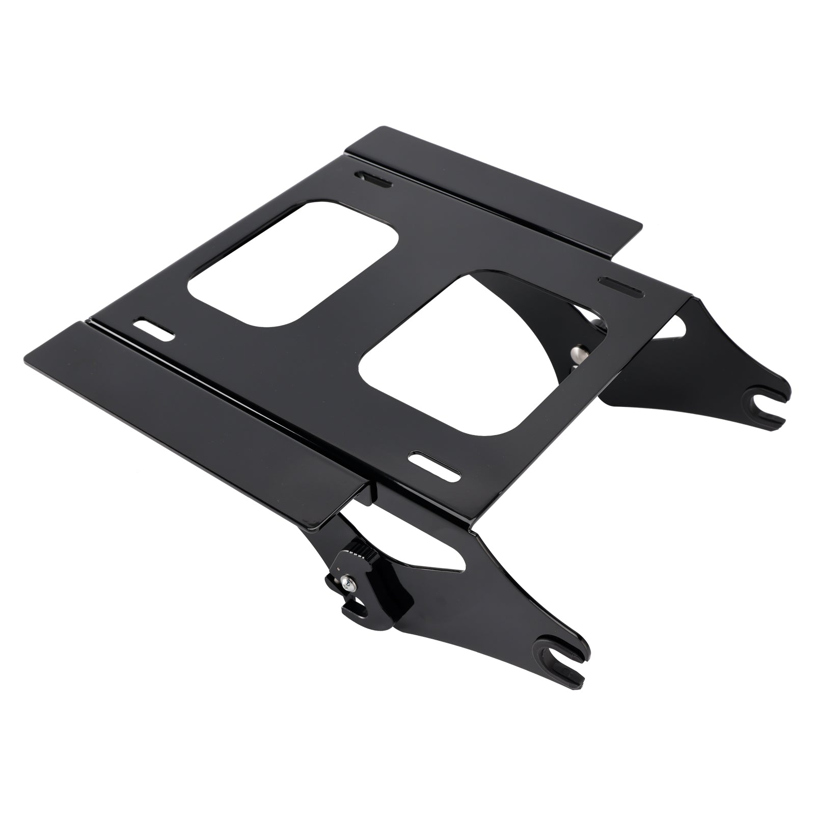 2009-2025 Touring Detachable Two Up Tour Mounting Pack Luggage Rack Black