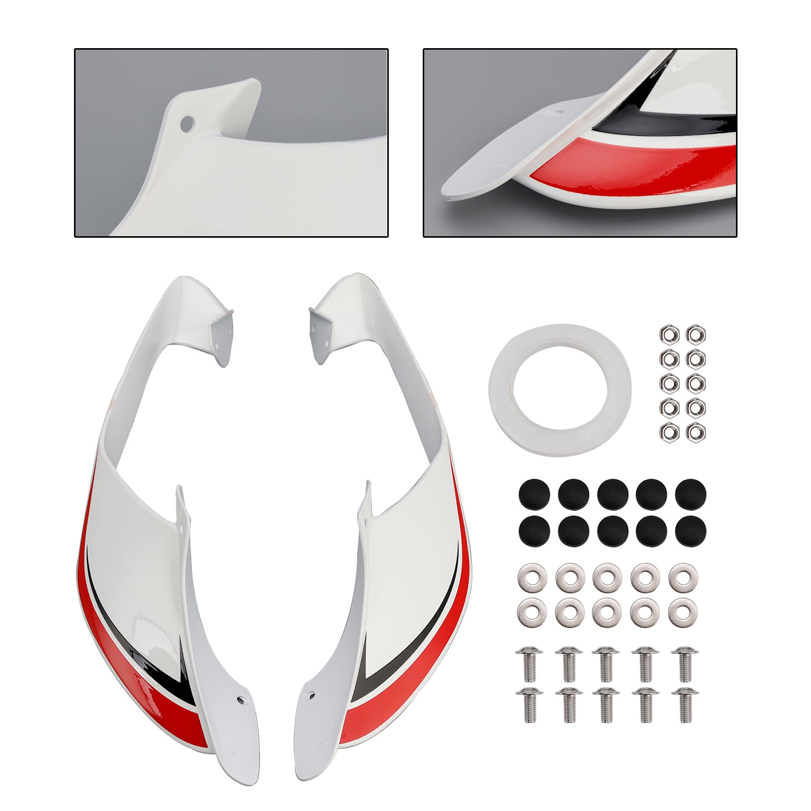 2021-2024 Yamaha YZF R1 R1M Voorzijde Winglets Vleugels Spoiler Kuip