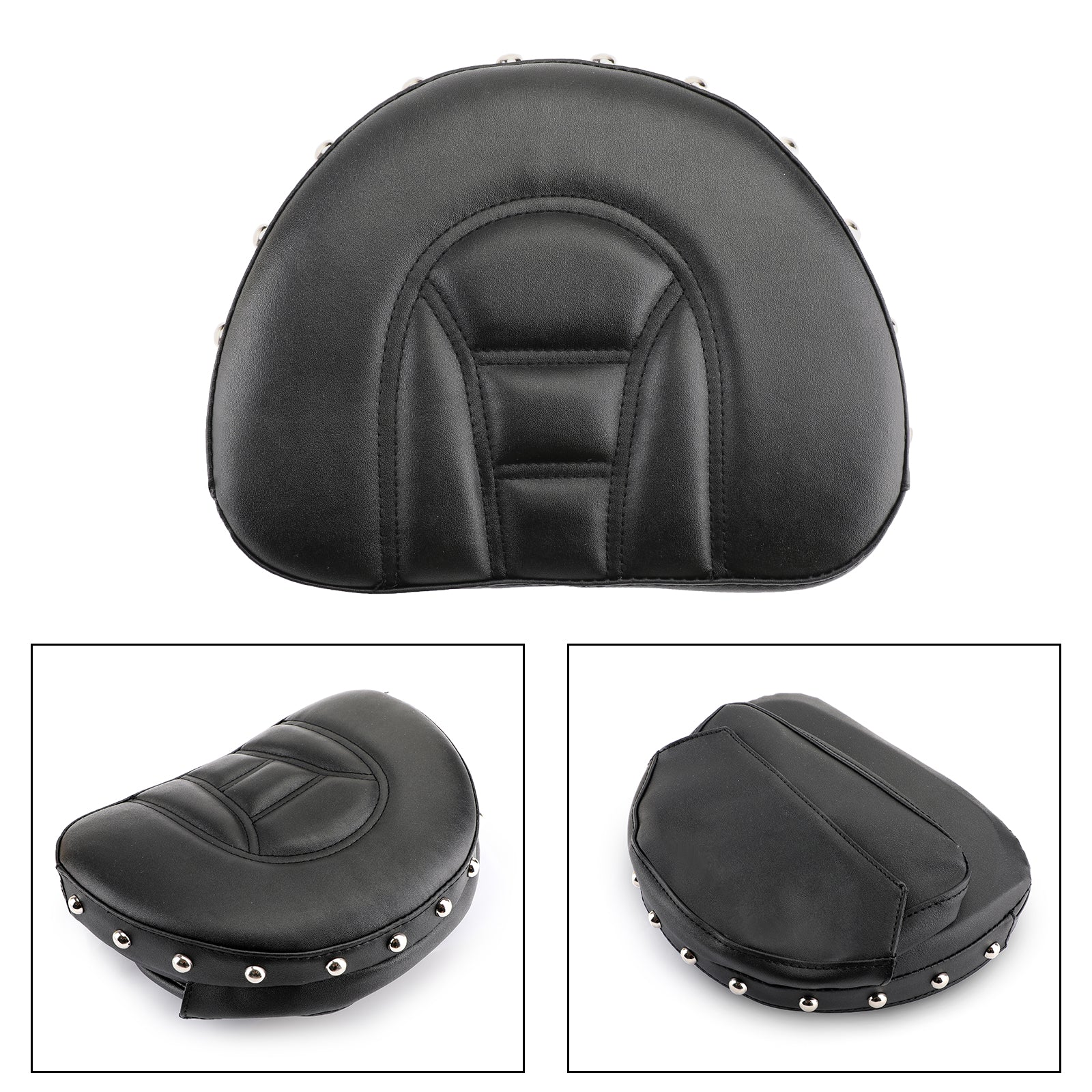 Harley Touring Road Gilde FLTR Driver Rider Sissy Bar Backrest Cushion Pad