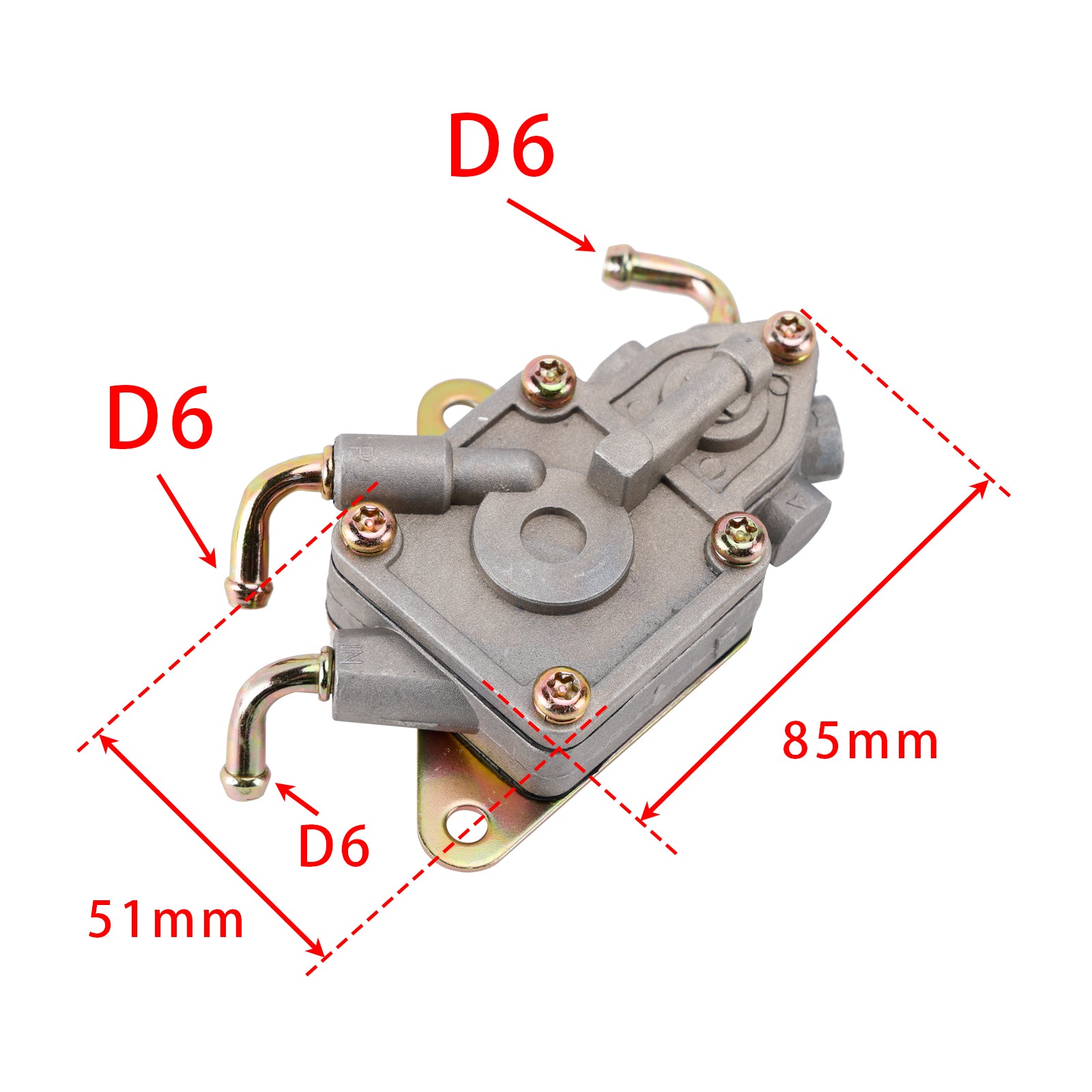 Fuel Pump For MANCO TALON 260CC 300CC LINHAI BIGHORN JCL XINGYUE BUYANG ATV UTV