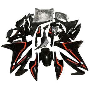 Kit carena Amotopart 2016-2018 Honda CBR500R nero rosso