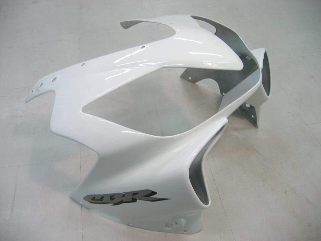 Amotopart 2004-2007 Honda CBR600 F4i Kit de carénage blanc et noir