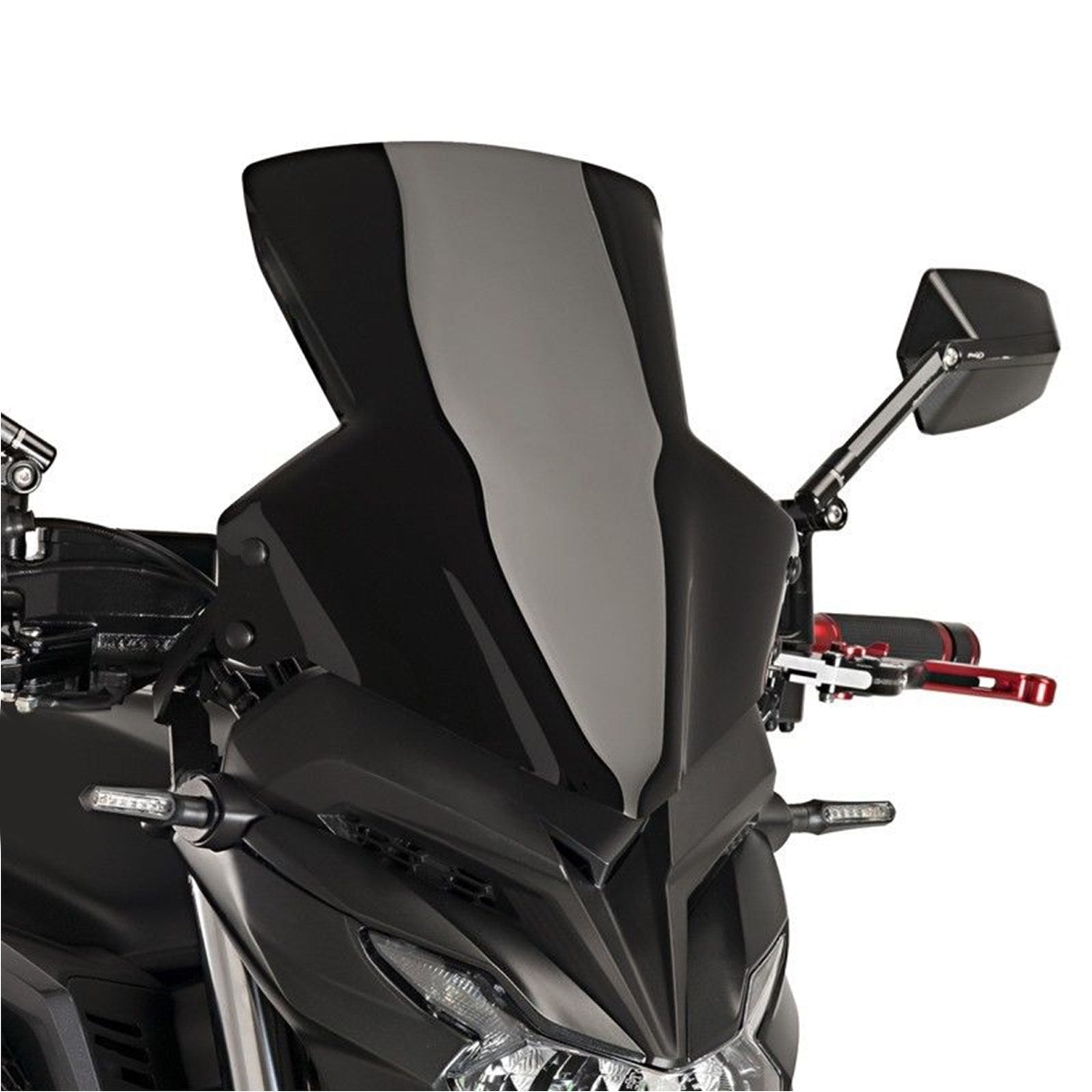 ABS Plastic Windscreen Windshield Shield with Bracket For Honda CB650F 2014-19 B