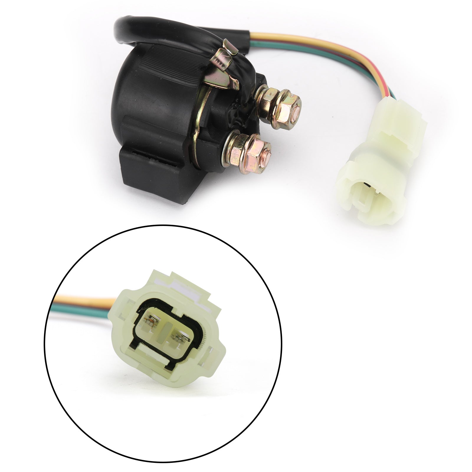 05-18 Honda 250 Recon TRX250TM TRX250TE Interruttore relè solenoide di avviamento