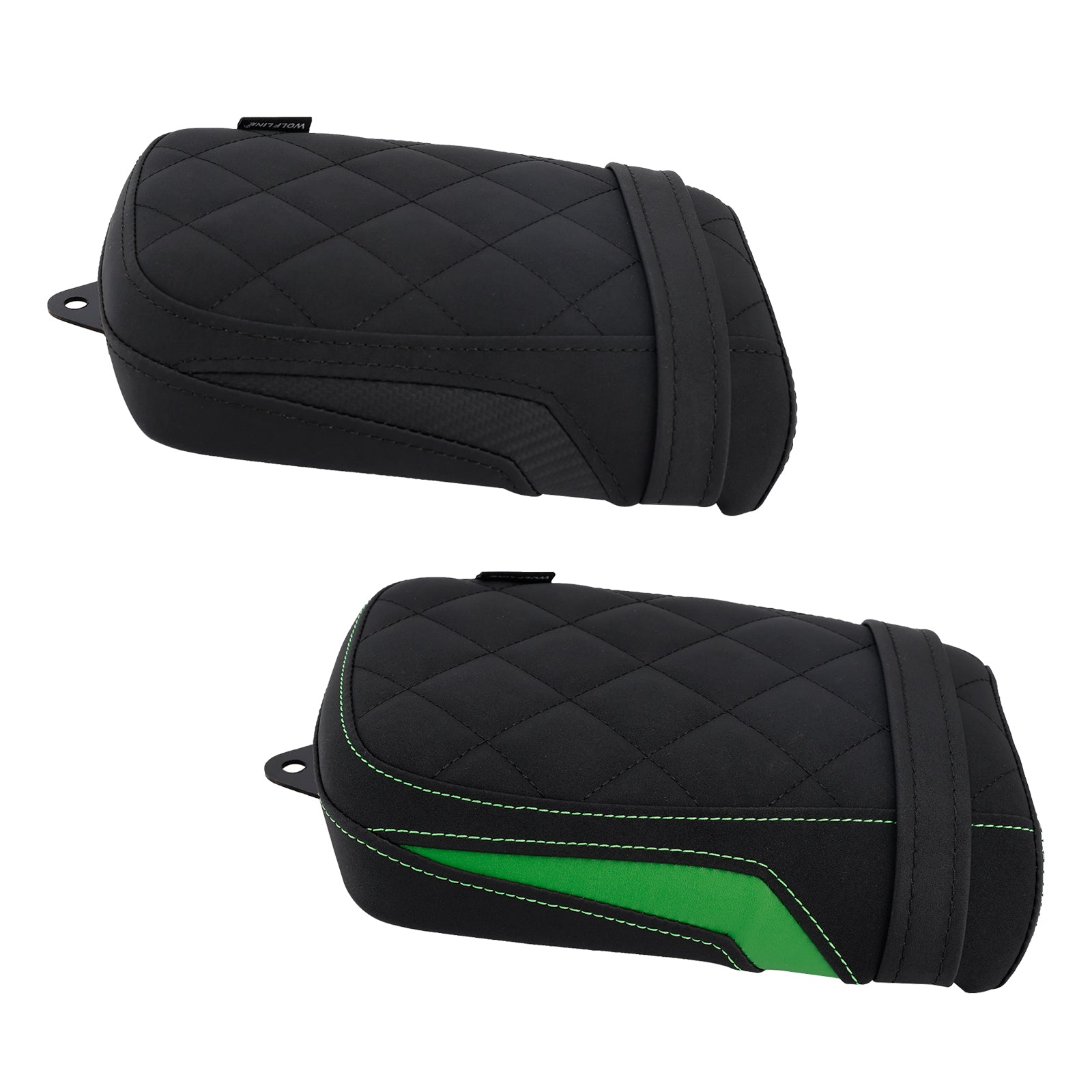 24-25 Kawasaki Eliminator 500 Rear Seat Passenger Cushion Flat Pu Black