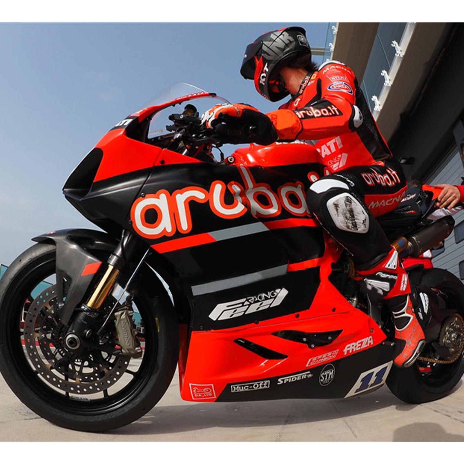 Amotopart Ducati 2018-2019 Panigale V4/V4S & 2018-2020 Panigale V4SP Style 2 Fairing Kit