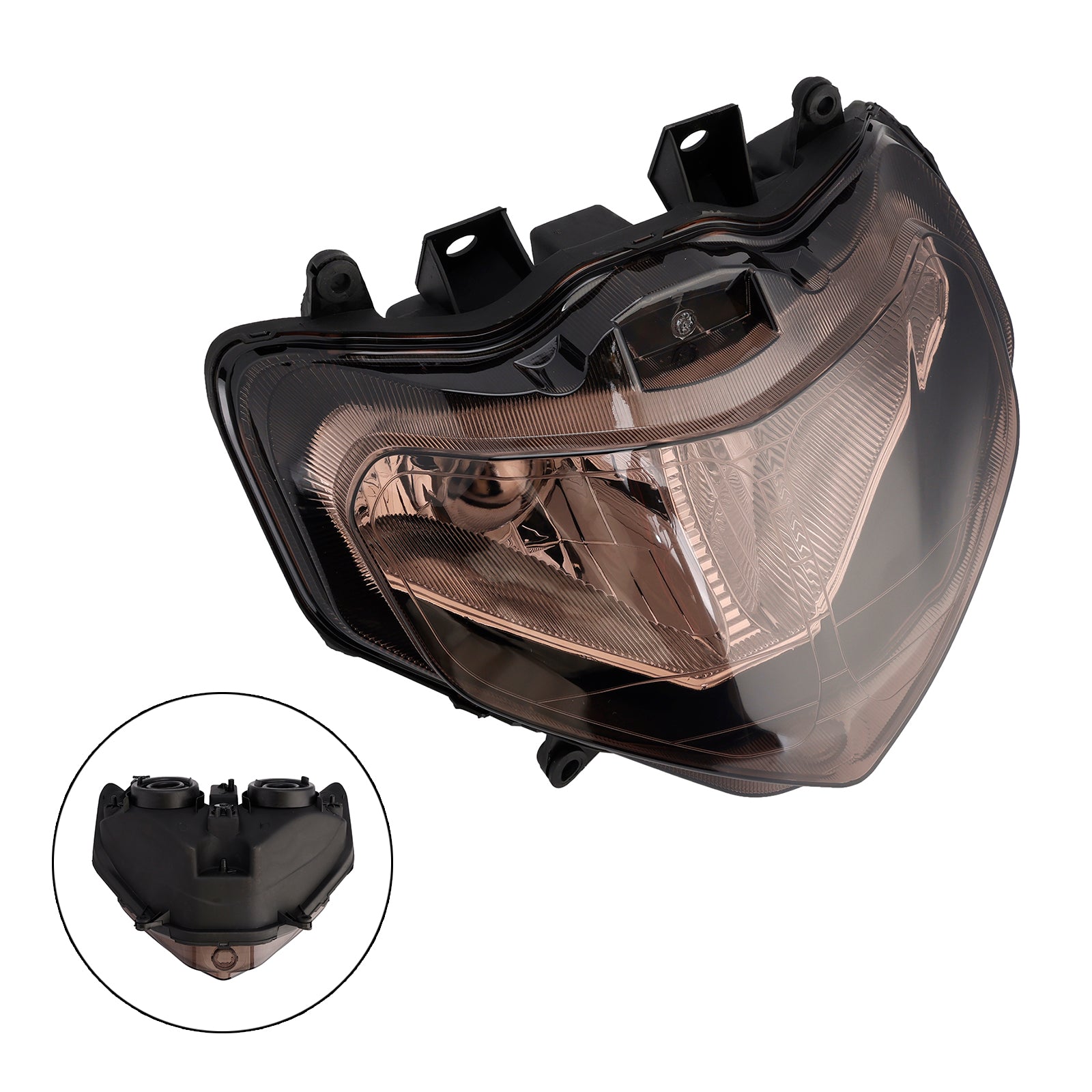 01-03 Suzuki Gsx-R 1000 750 600 Headlight Grille Front Light Case Fit Smoke