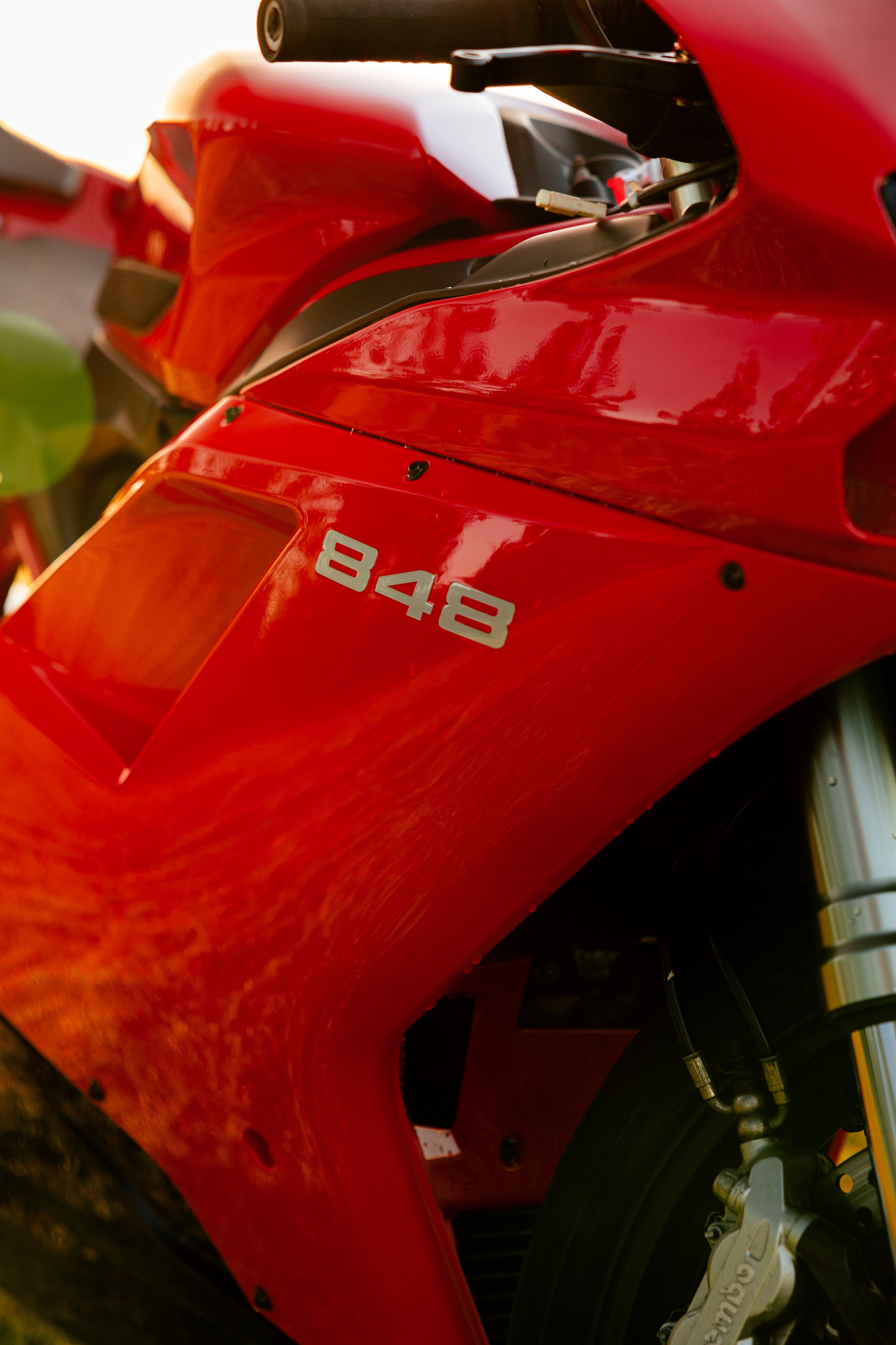 Amotopart Todos los años Ducati 1098 1198 848 Kit de carenado