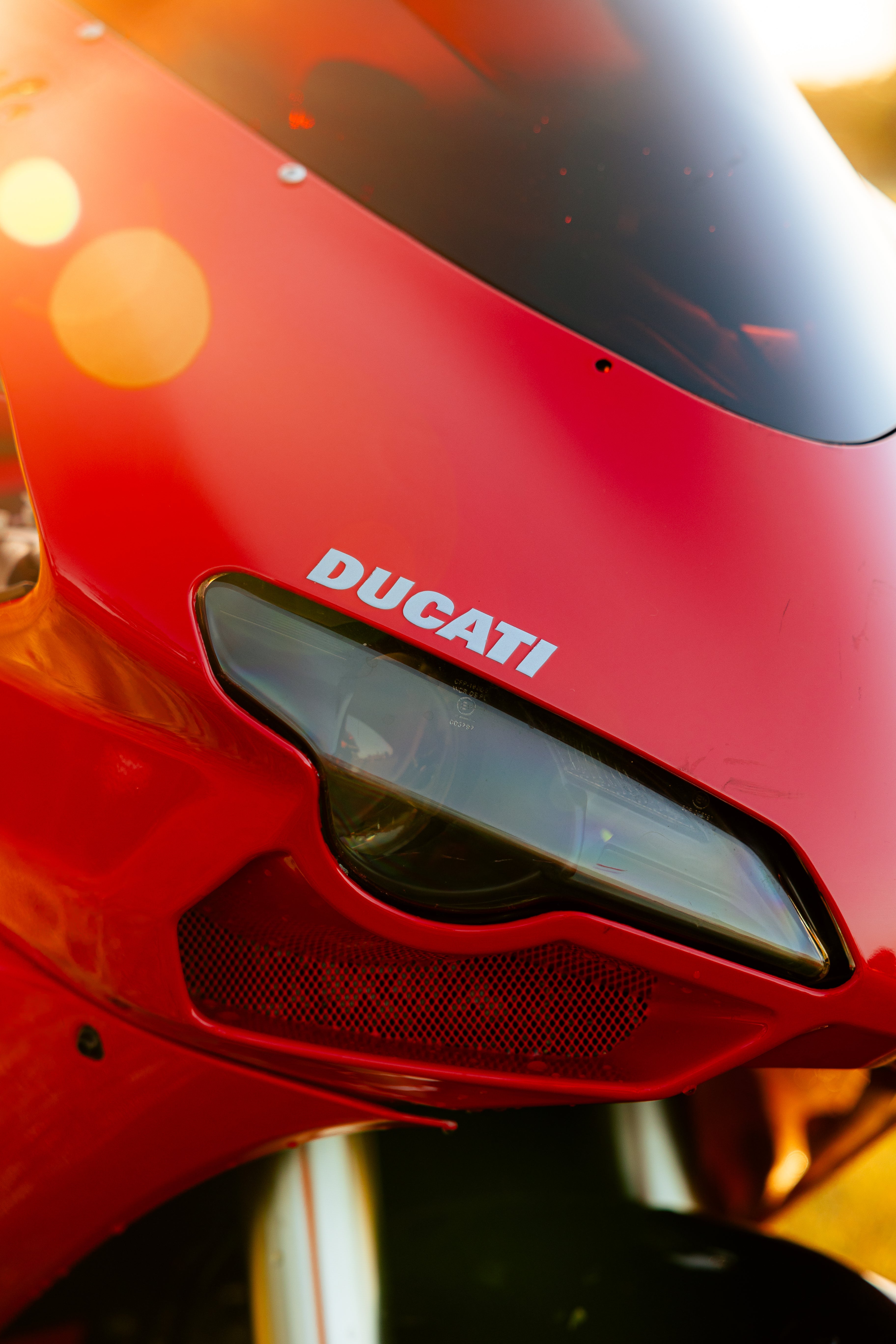 Amotopart Todos los años Ducati 1098 1198 848 Kit de carenado