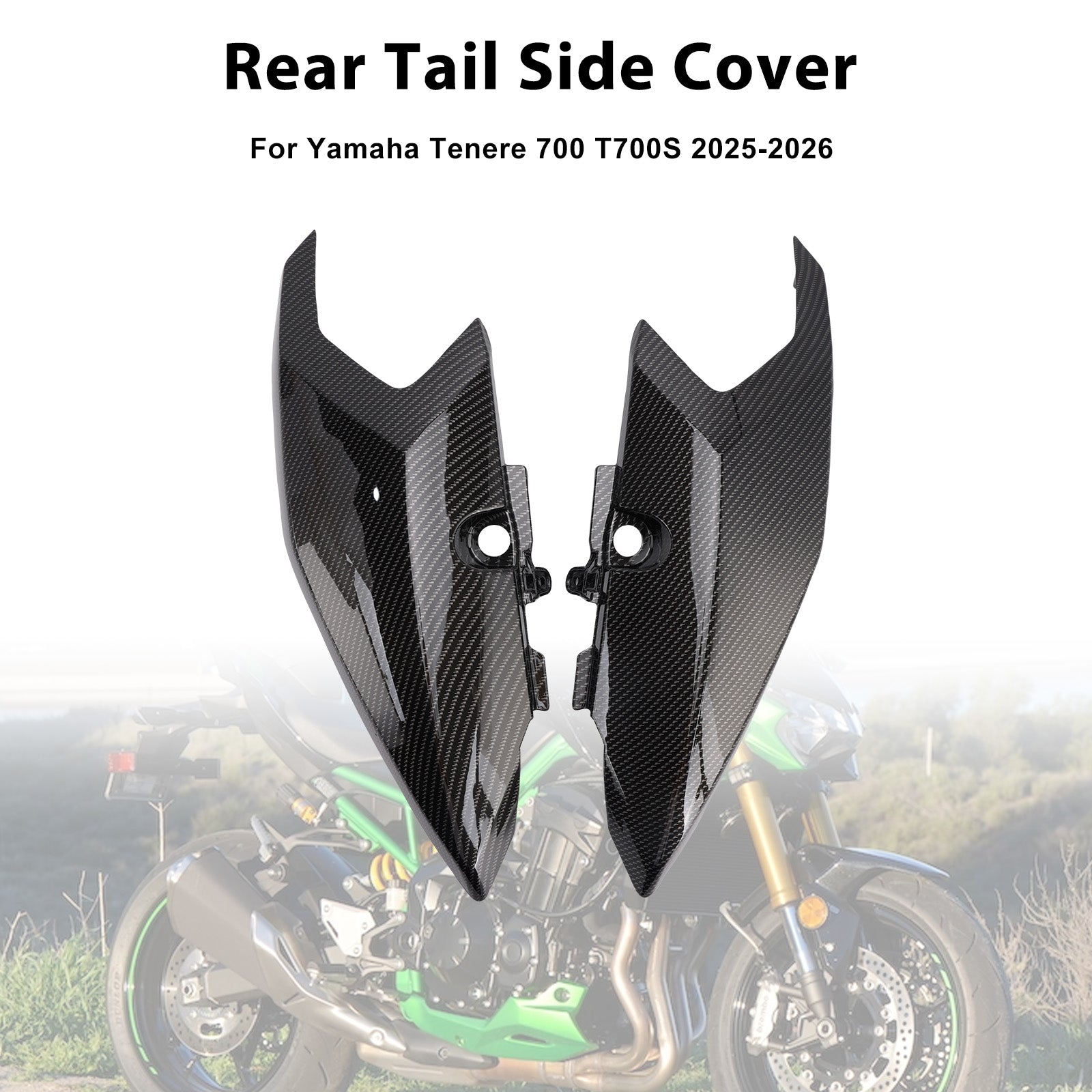 2025-2026 Yamaha Tenere 700 T700S Rear Tail Side Cover Fairing