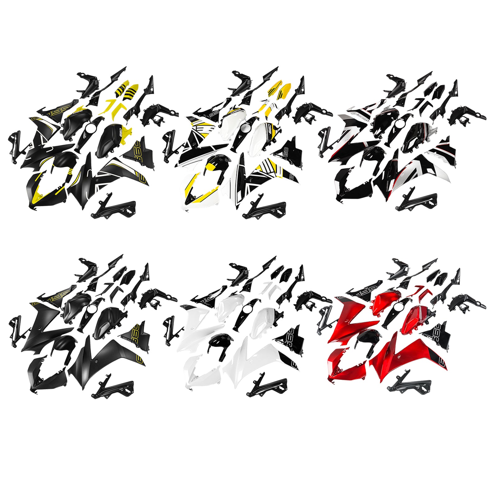 Amotopart 2024-2025 Triumph Daytona 660 Fairing Kit