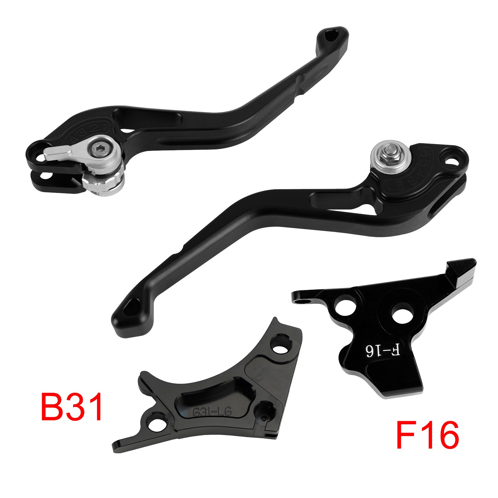 2017-2018 Silver BMW G310R G310GS NEW Short Clutch Brake Lever