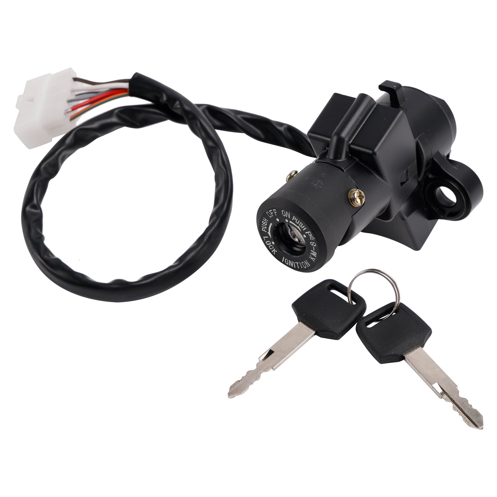 1998-2010 Kawasaki Ninja ZX6 ZX10 ZX6R Z750S Z1000 ZX10R Ignition Key Switch 27005-5137