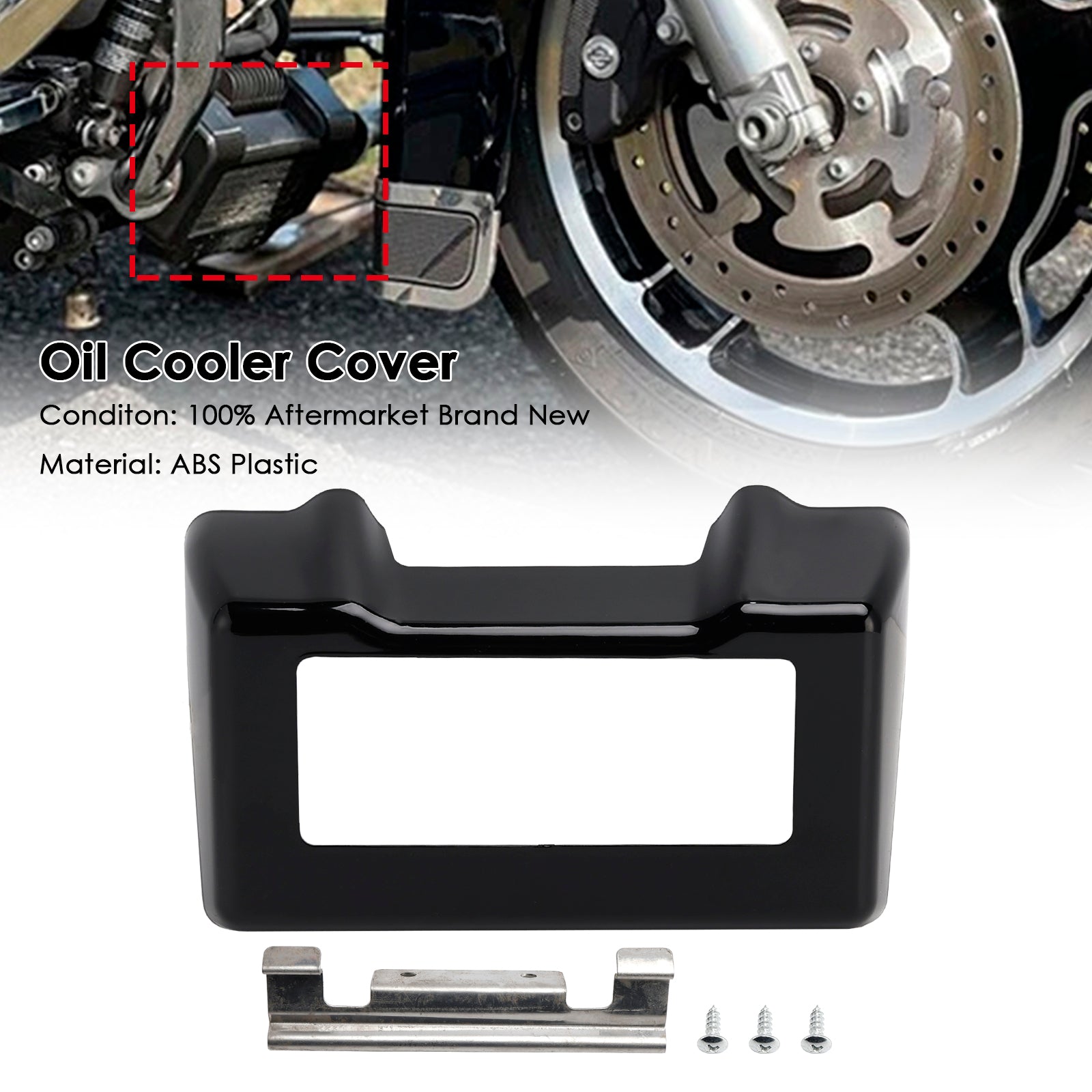 2011-2016 Touring Road King Street Glide Oil Cooler Cover