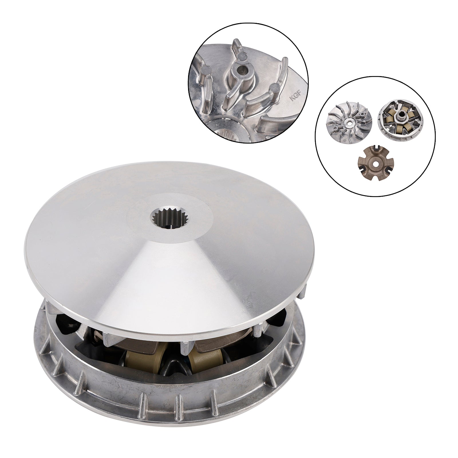 Honda Nes Arobase S-Wing 150 Front Clutch Variator Pulley Set 22011-Kcw-851