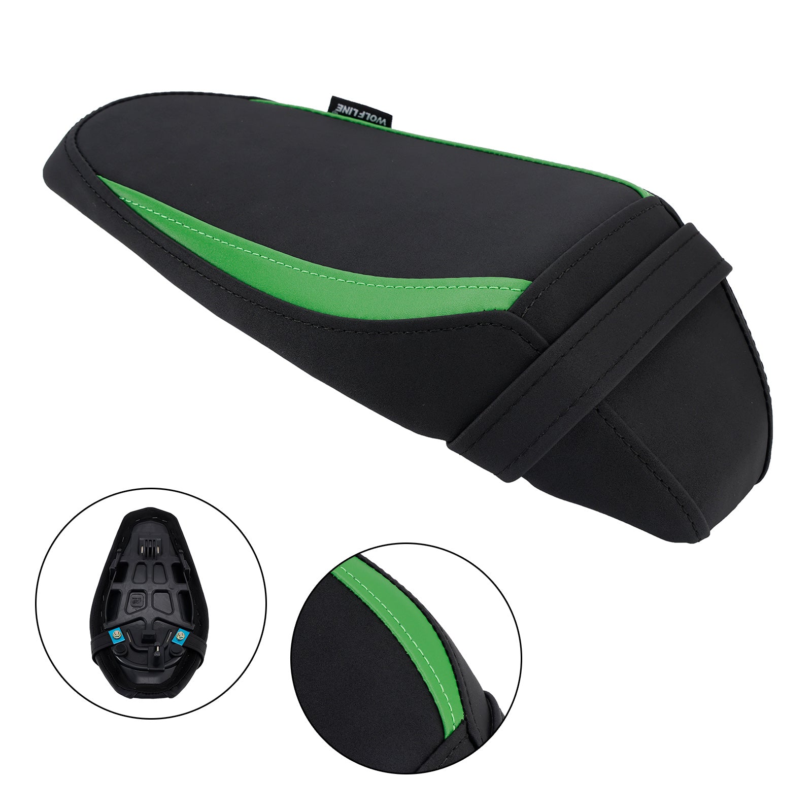 2017-2023 Kawasaki Z900 Rear Passenger Seat Cushion Pu Pillion Flat