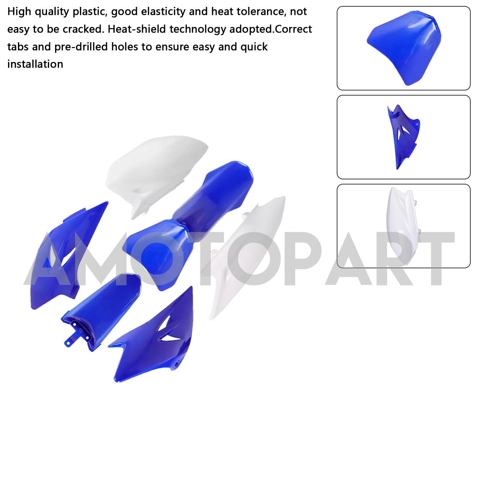 2006-2021 Yamaha TTR50  Body Plastic Kit Front Rear Fender Fairing
