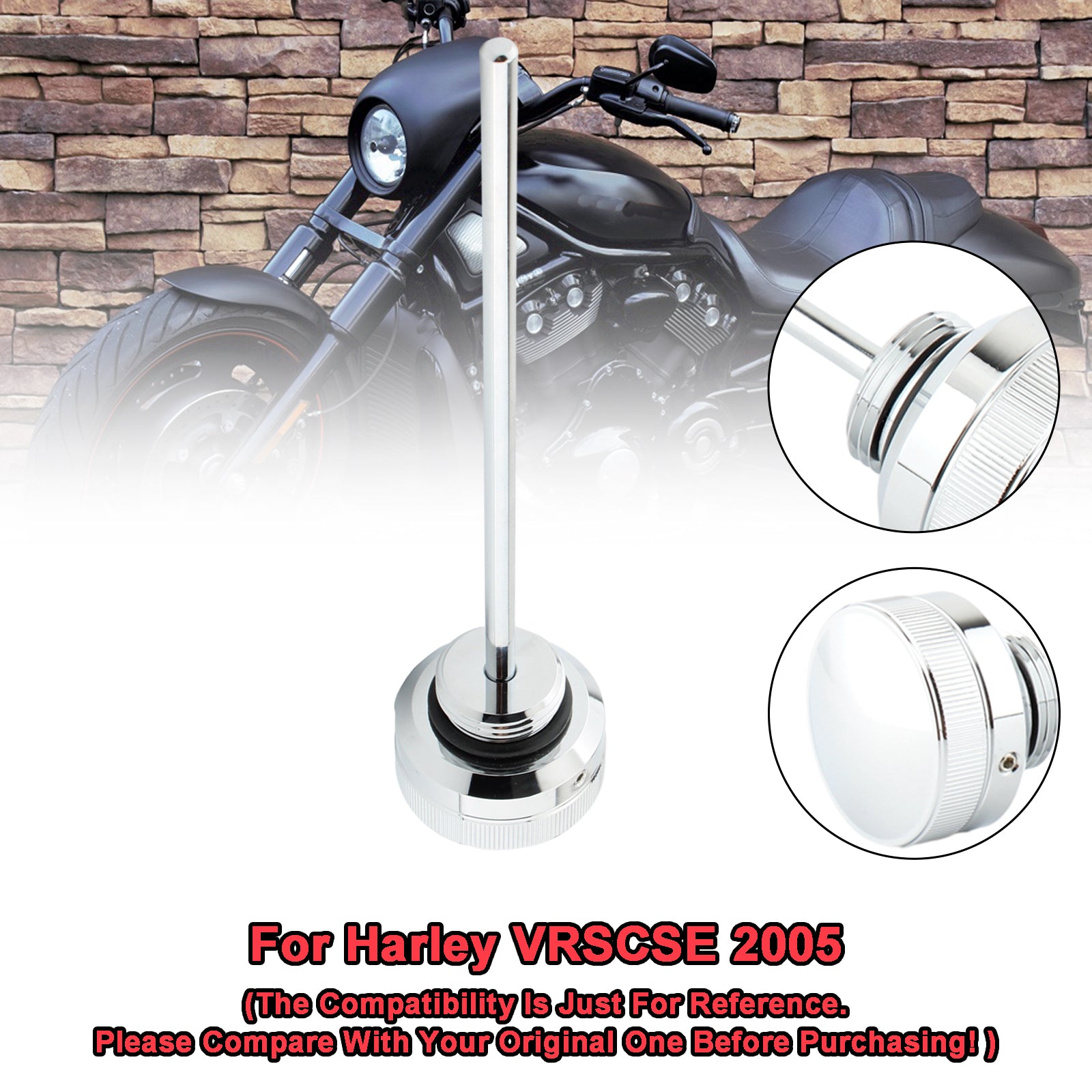 VRsca Harley Vrscb Vrscd Vrscse Vrscaw Oil Dipstick Tank Cap Plug