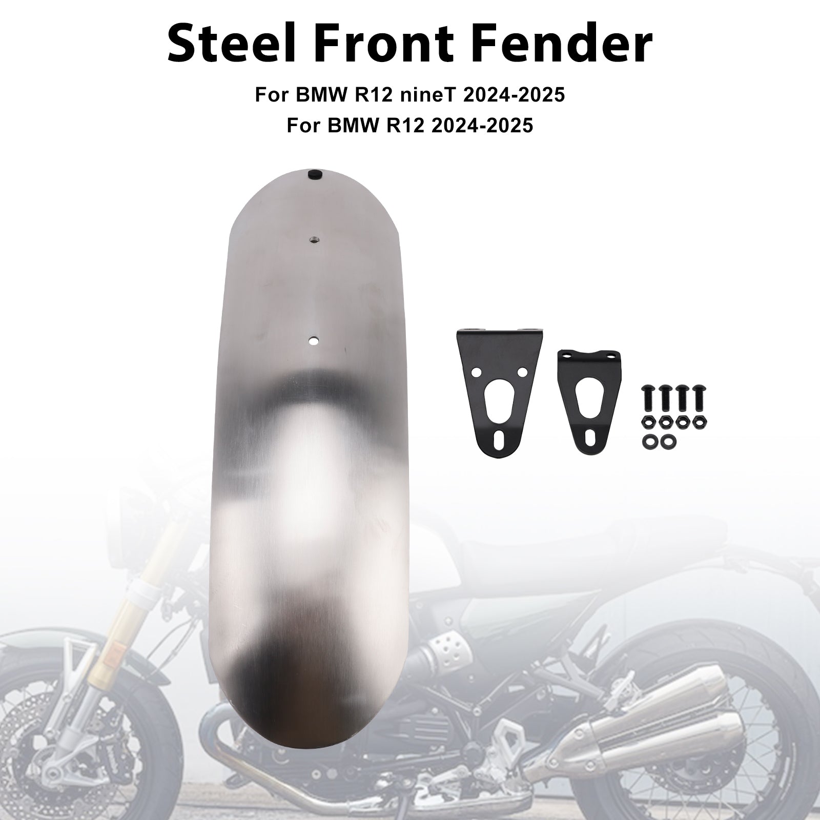 BMW R12 nineT R nineT Scrambler Pure Option Steel Front Fender