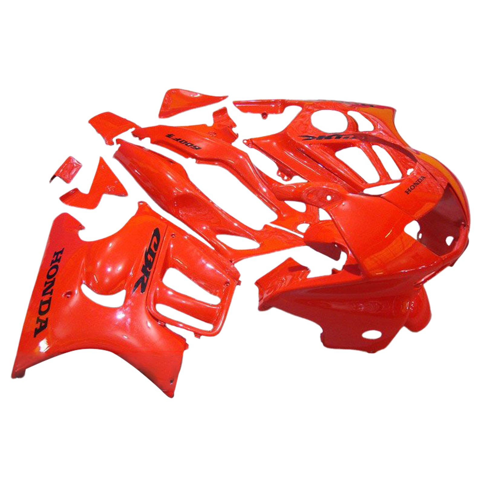 Amotopart 1997-1998 Honda CBR600 F3 Red Orange Fairing Kit