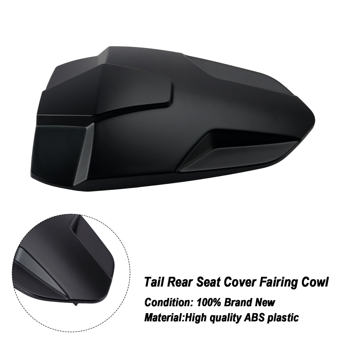2023-2026 BMW S1000RR Rear Seat Cover Passenger Fairing Cowl