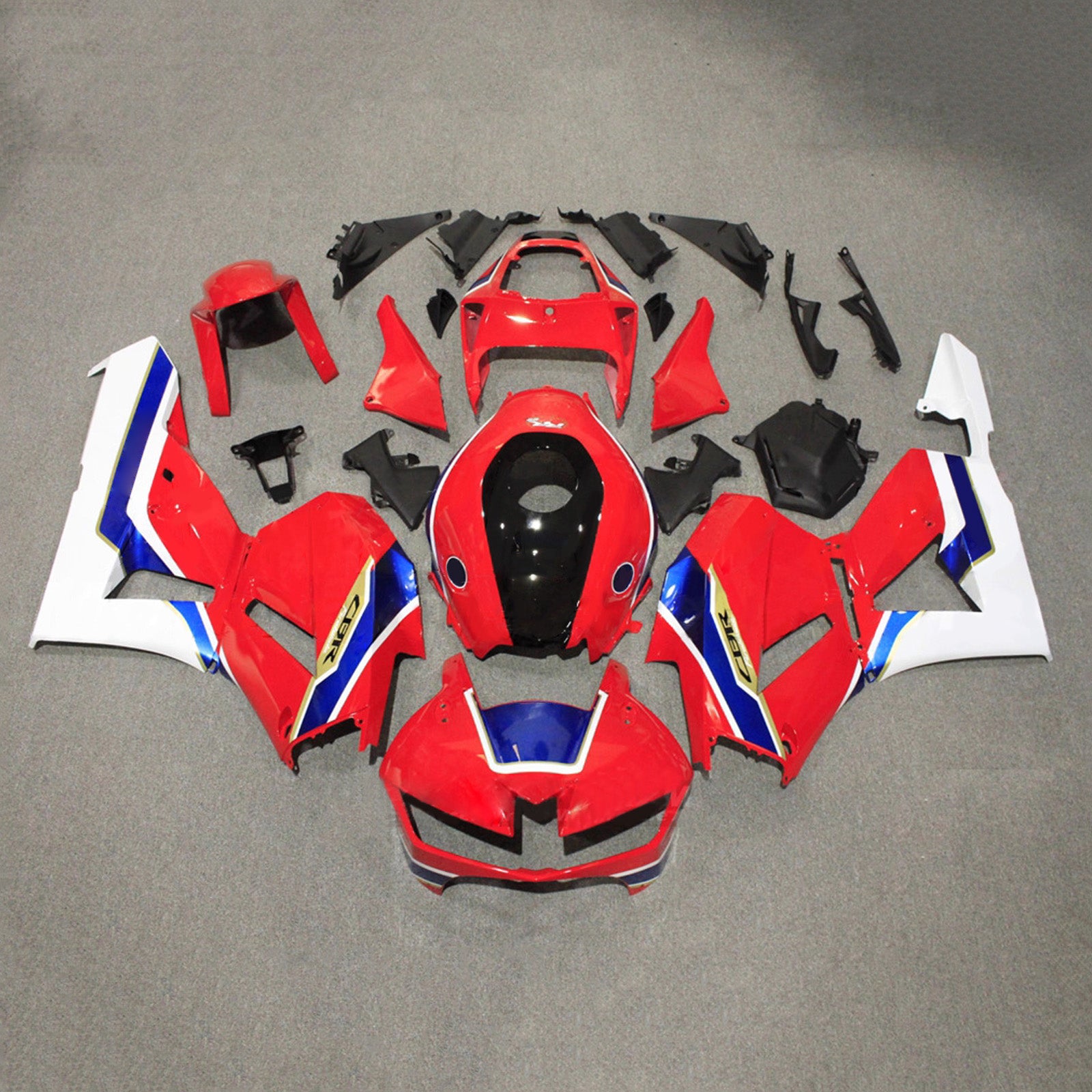 Amotopart 13-26 US ver. & 13-23 European ver. Honda CBR600RR Red Blue White Fairing Kit