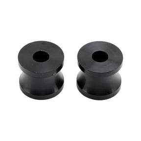 Black Round Shape Handlebar Riser Kit 25mm Fits Interceptor 650 2018-2023