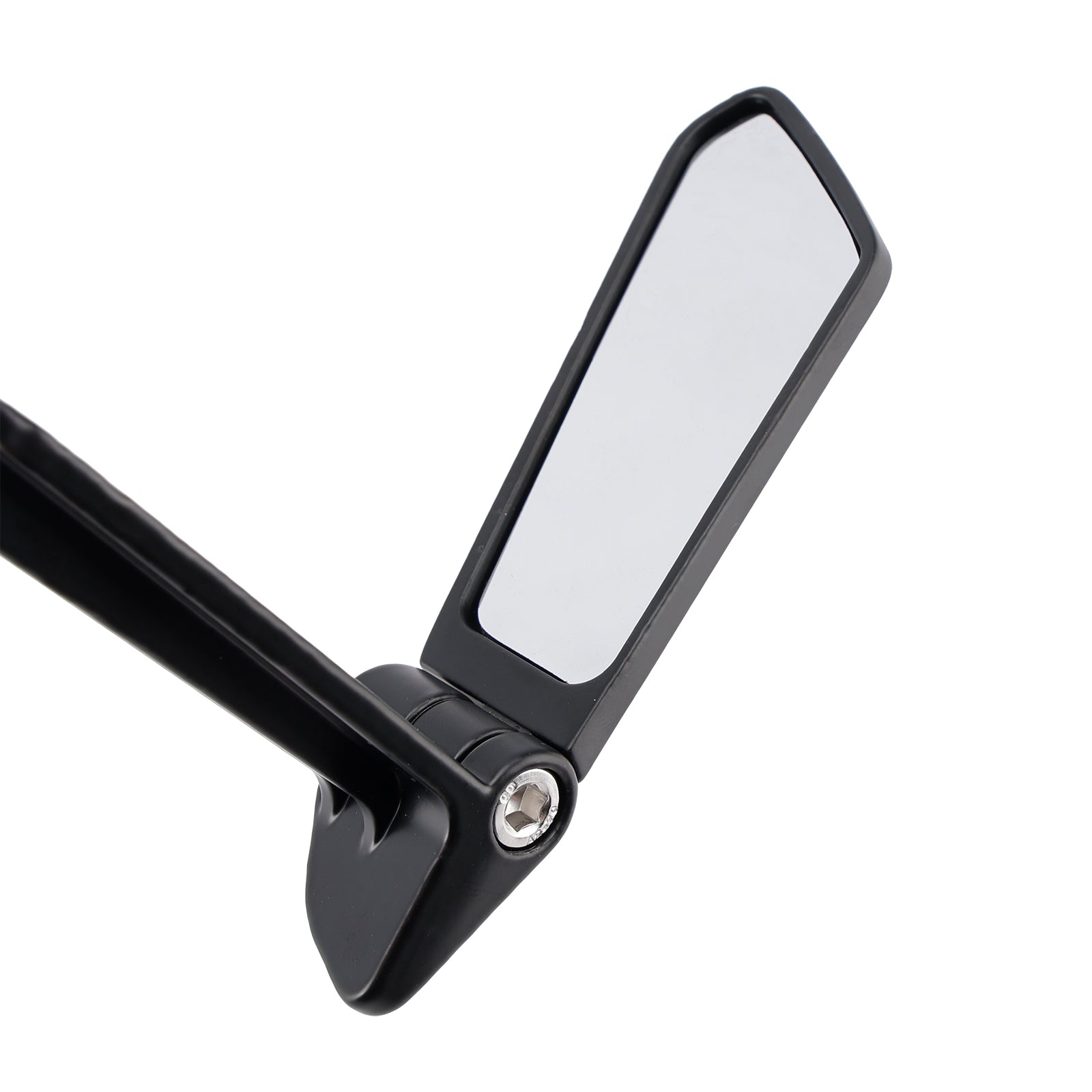 7/8" Handlebar End Lever Guard With Foldable Mirrors For Motorcycle Scooter