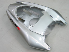 Amotopart 2004–2005 Kawasaki ZX10R Verkleidungsset in Silber und Schwarz