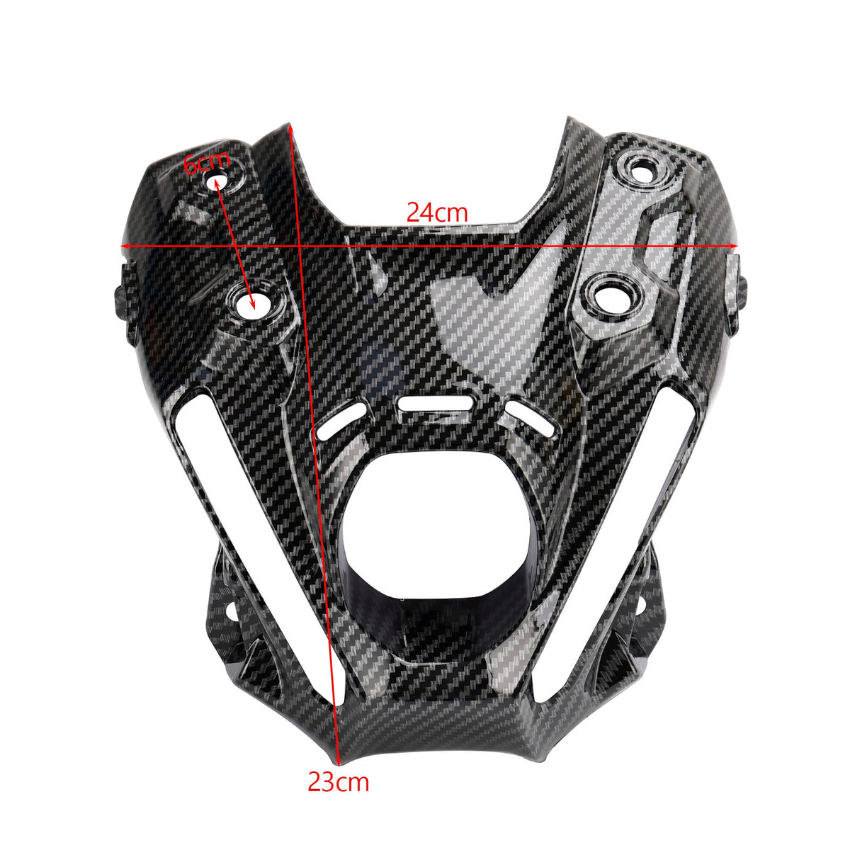 Vordere Nase-Scheinwerfer-Abdeckungs-Verkleidungsverkleidung für Yamaha MT-09/MT-09 SP 21-23 Carbon