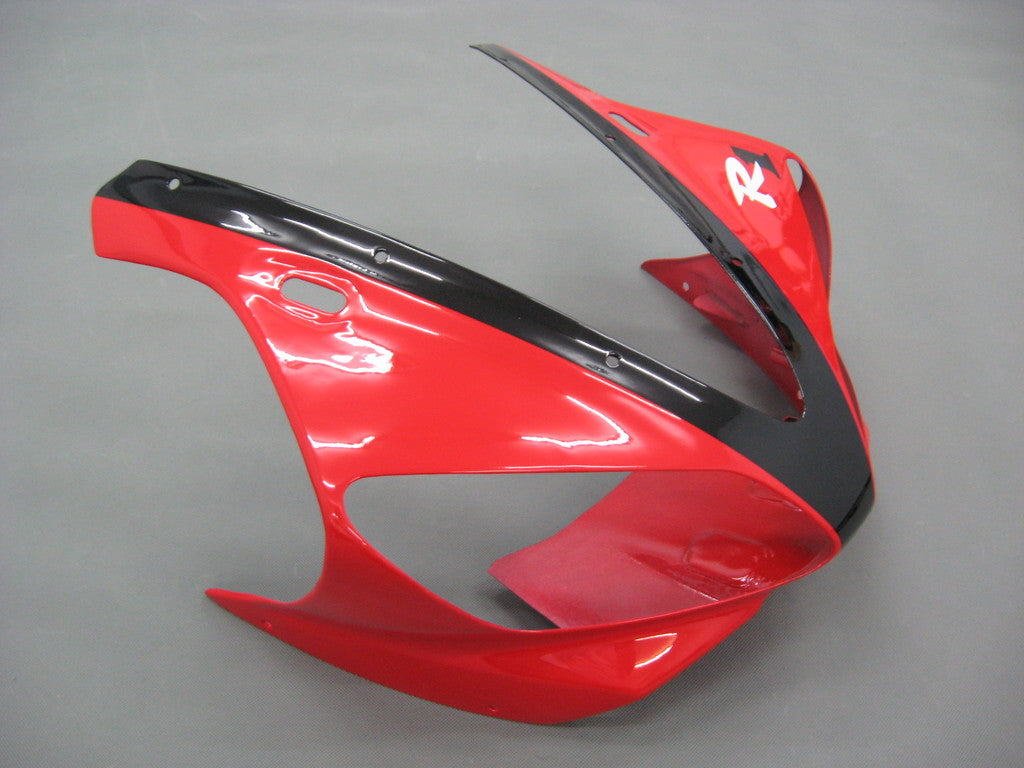 Amotopart 2000–2001 Yamaha YZF 1000 R1 rot-schwarzes Verkleidungsset