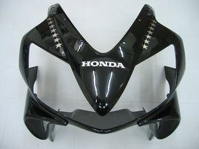 Amotopart 2004-2007 Honda CBR600 F4i Black with Logo Fairing Kit