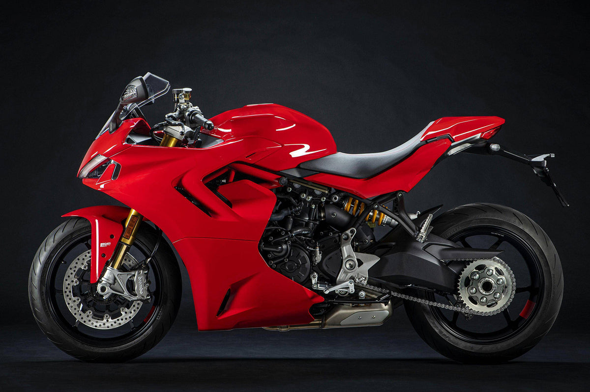 Amotopart Kit carena Ducati Supersport 950 / 950S Rosso Nero 2021-2024