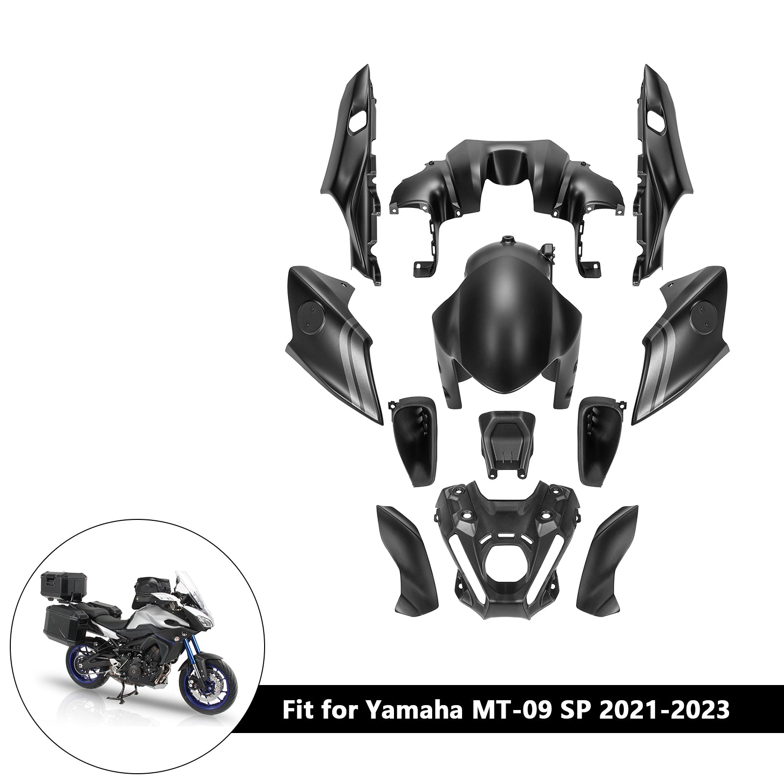 Amotopart 2021-2023 Yamaha MT 09 Fairing Kit