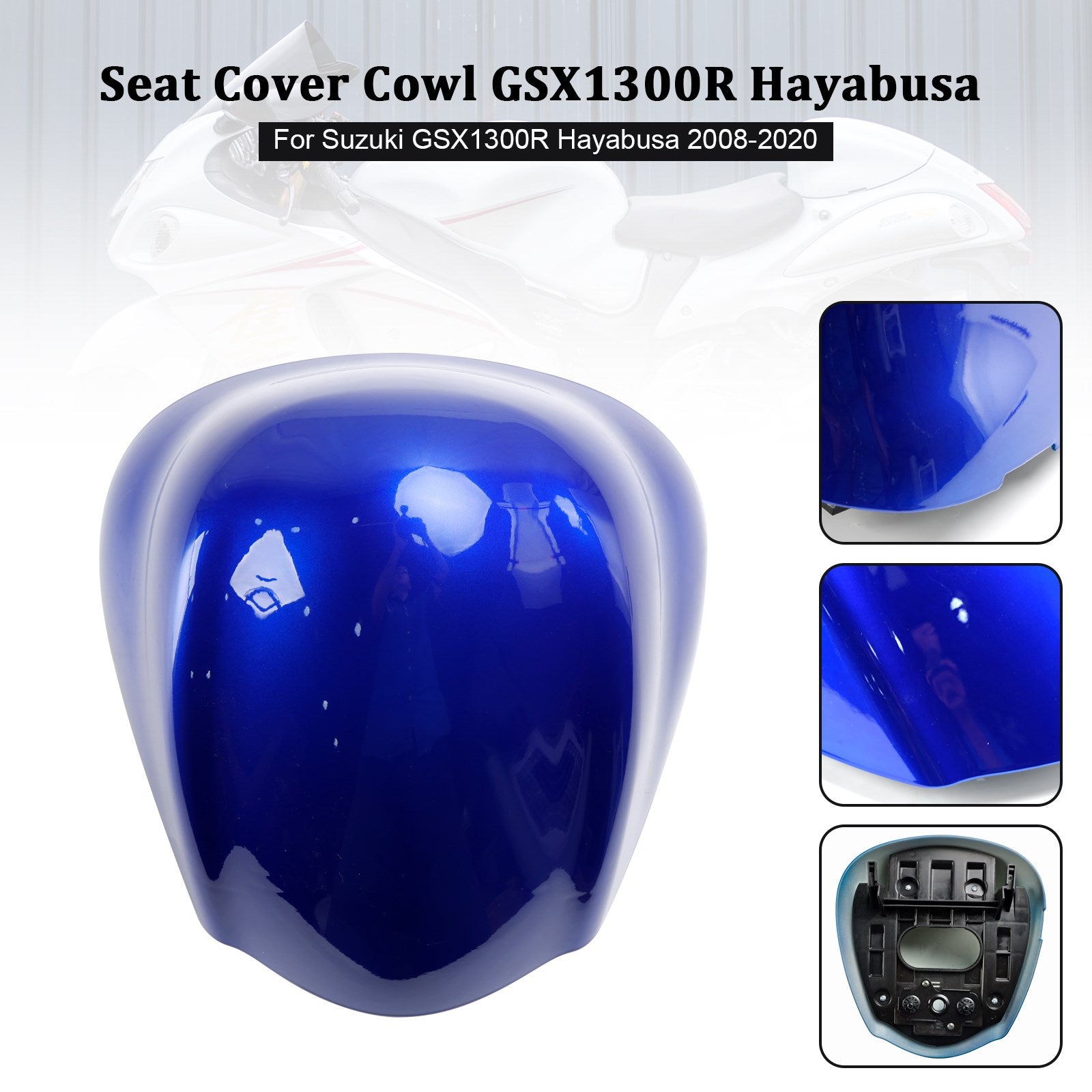 08-20 Suzuki GSX1300R GSX-R1300 Hayabusa Rear Seat Fairing Cover