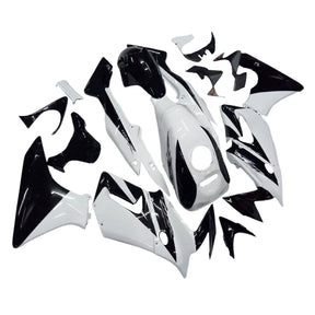 Amotopart 2002-2006 Honda CBR125R Black White Fairing Kit