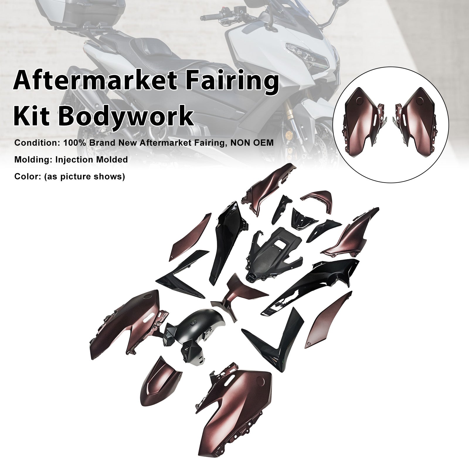 Amotopart 2025-2026 Yamaha TMAX560 Fairing Kit Collection