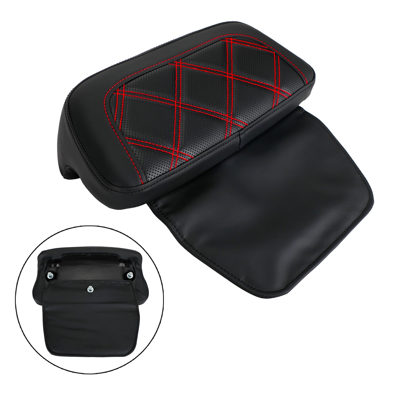 Tour Pak Touring FL Road Glide 2014-Up Chopped Pack Trunk Backrest Pad