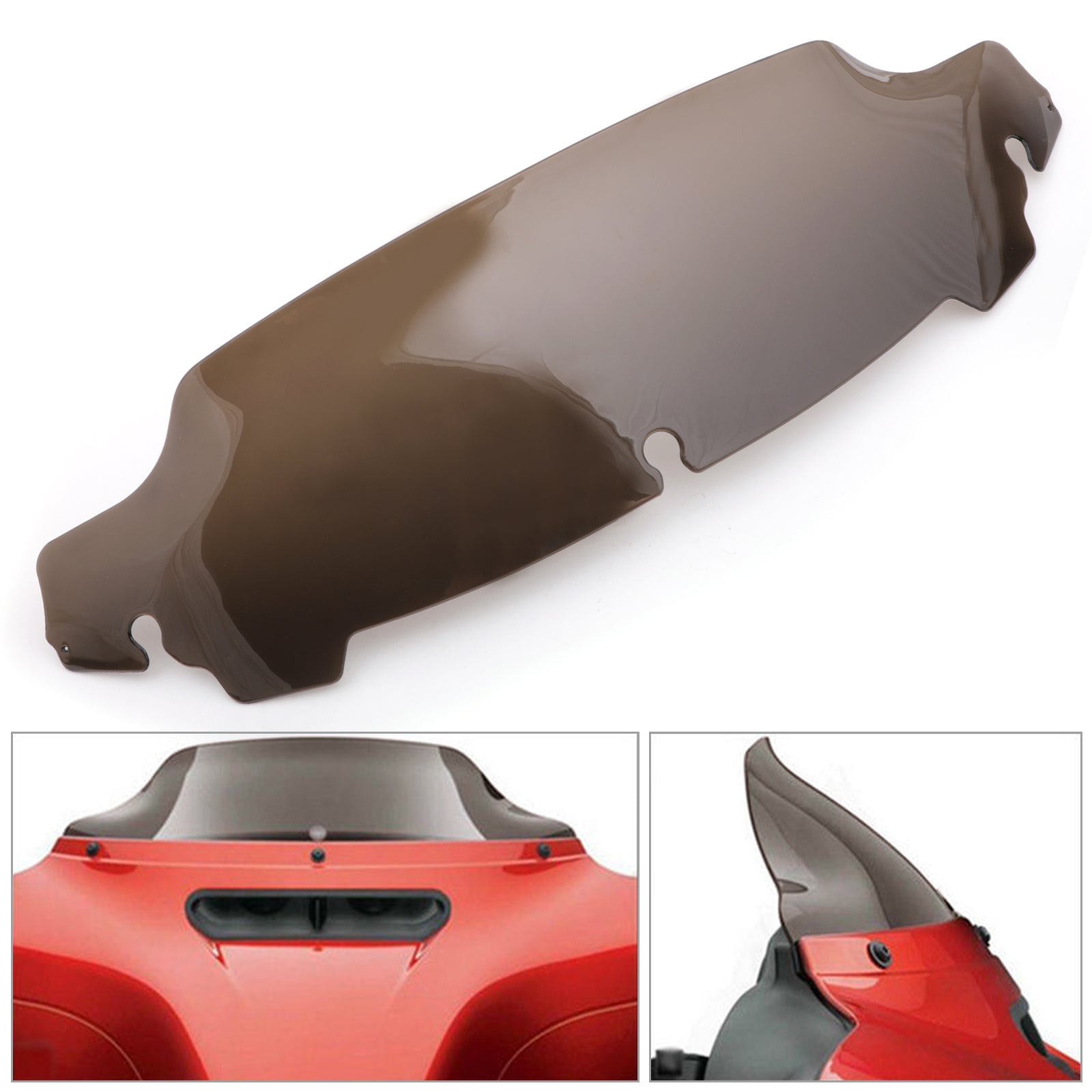 14-18 Harley Touring Electra Street Glide Wave Windshield Windscreen 5" SMK