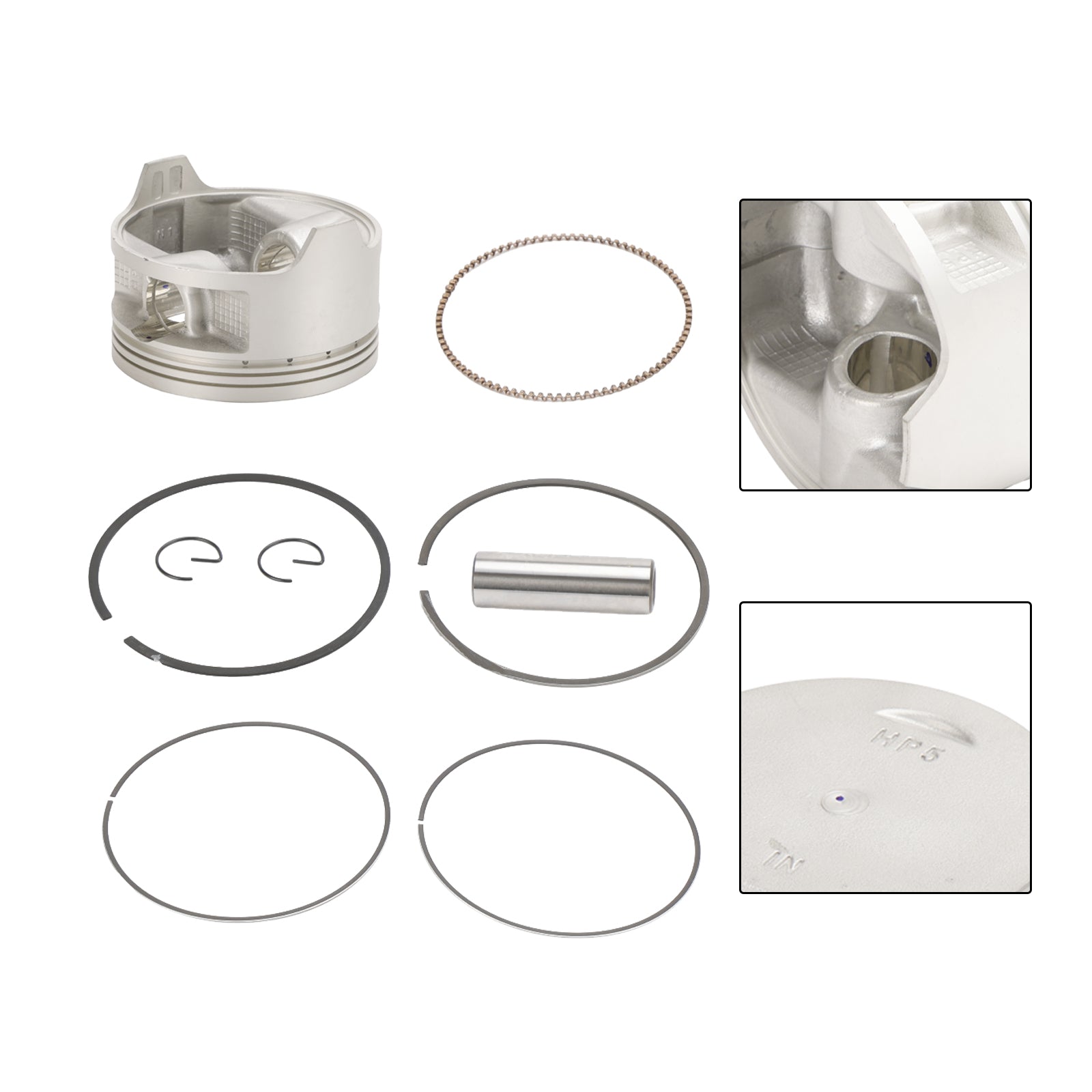 Kit de reconstruction de segment de Piston, alésage Std 86.5Mm pour Honda Rancher Trx420 2007 – 2018