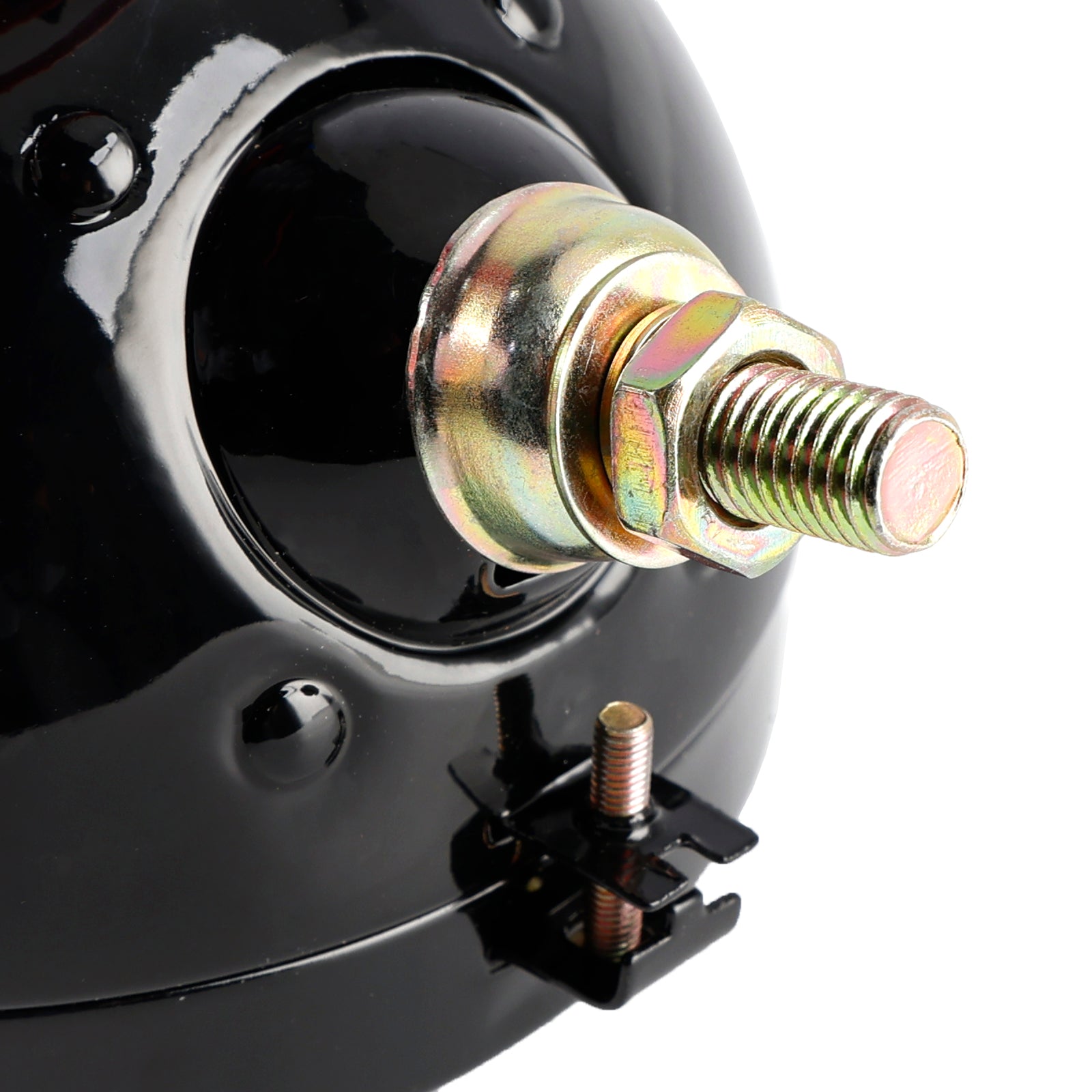 Motorcycle 5.75" Headlight Spotlight Universal Multifunctional Black #82